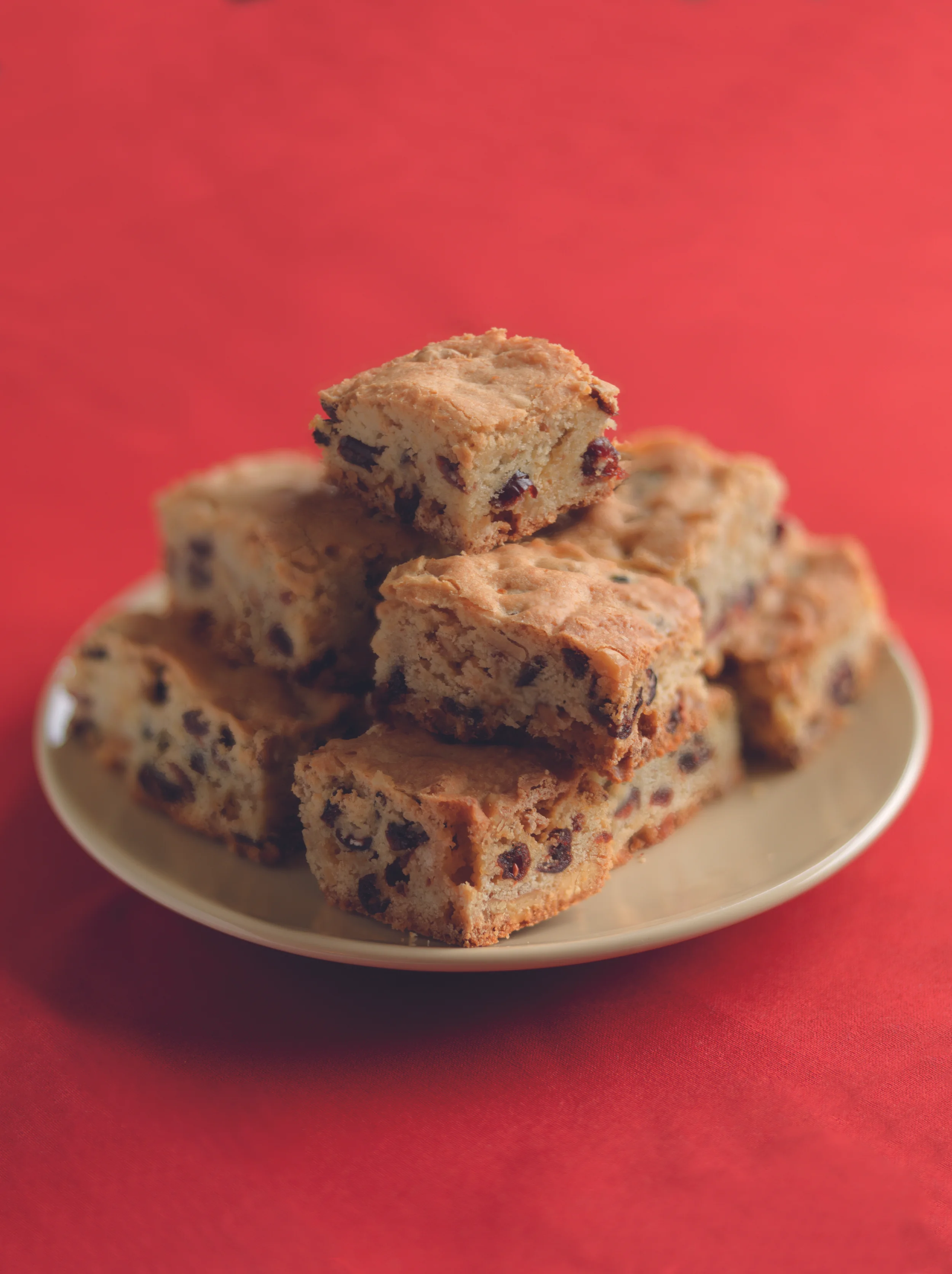 Palma Snarskis’s Cranberry, White Chocolate, and Walnut Squares