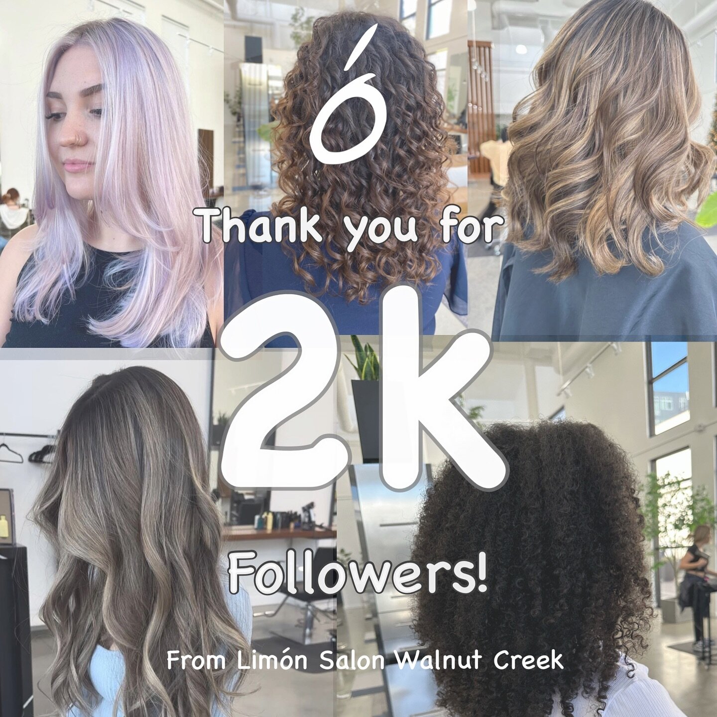 We&rsquo;re so grateful to all of our new and old supporters, thank you so much for 2000 follows! 🤍🎉🪩 

#walnutcreekhairsalon #walnutcreeksalon #walnutcreekhairstylist #walnutcreekhaircolorist #walnutcreekstylist #walnutcreekcolorist #walnutcreekb