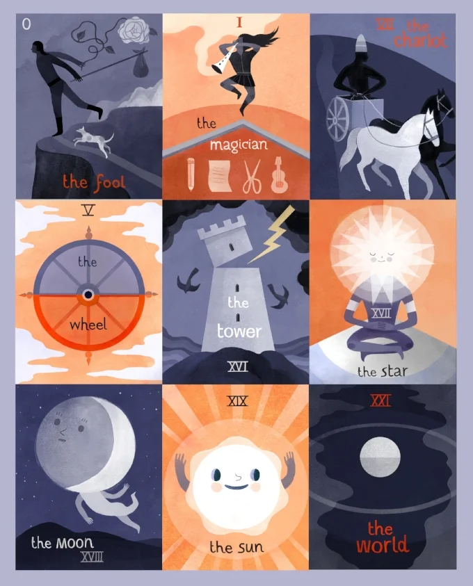 Intro to Tarot, for kids!