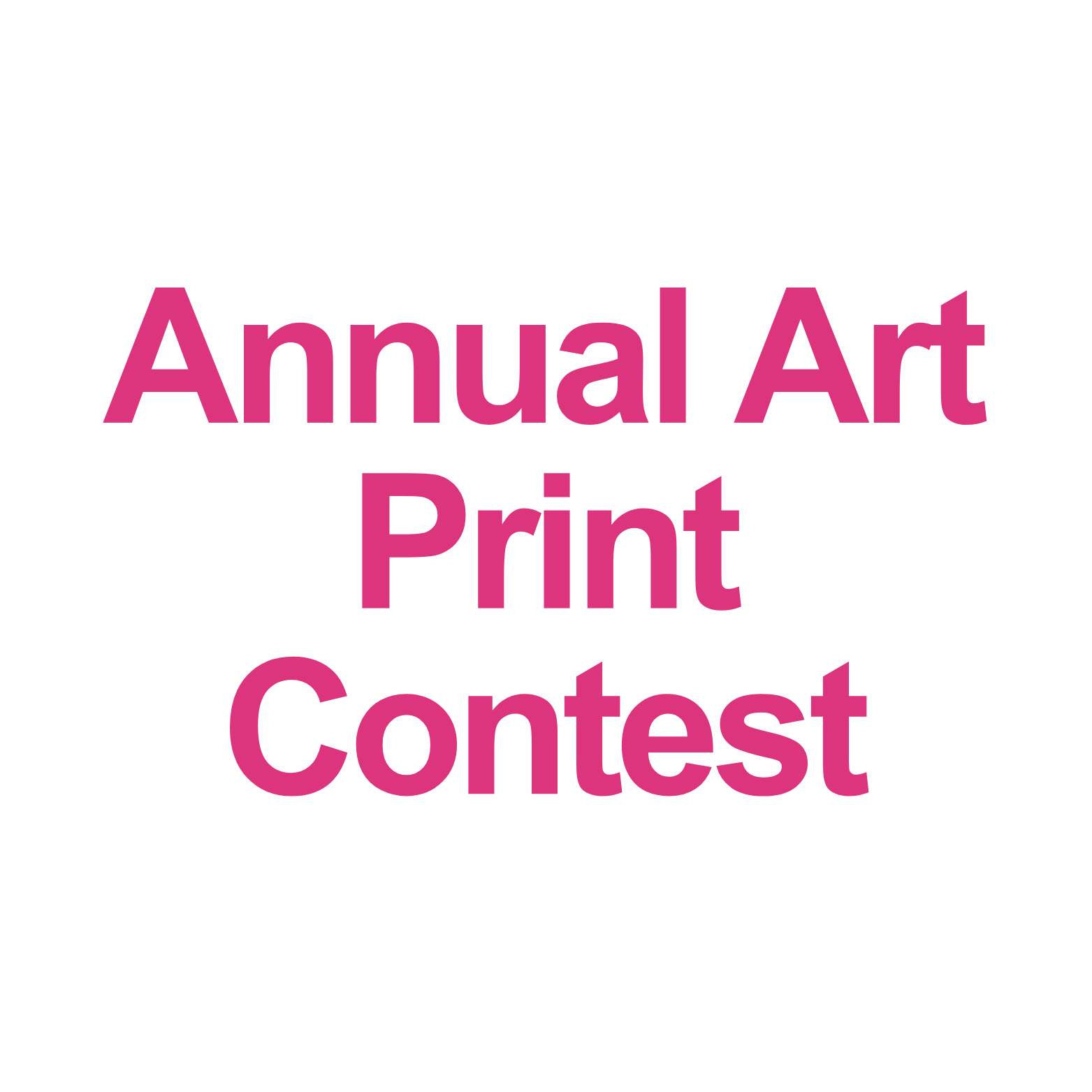 2027 Annual Art Print Contest