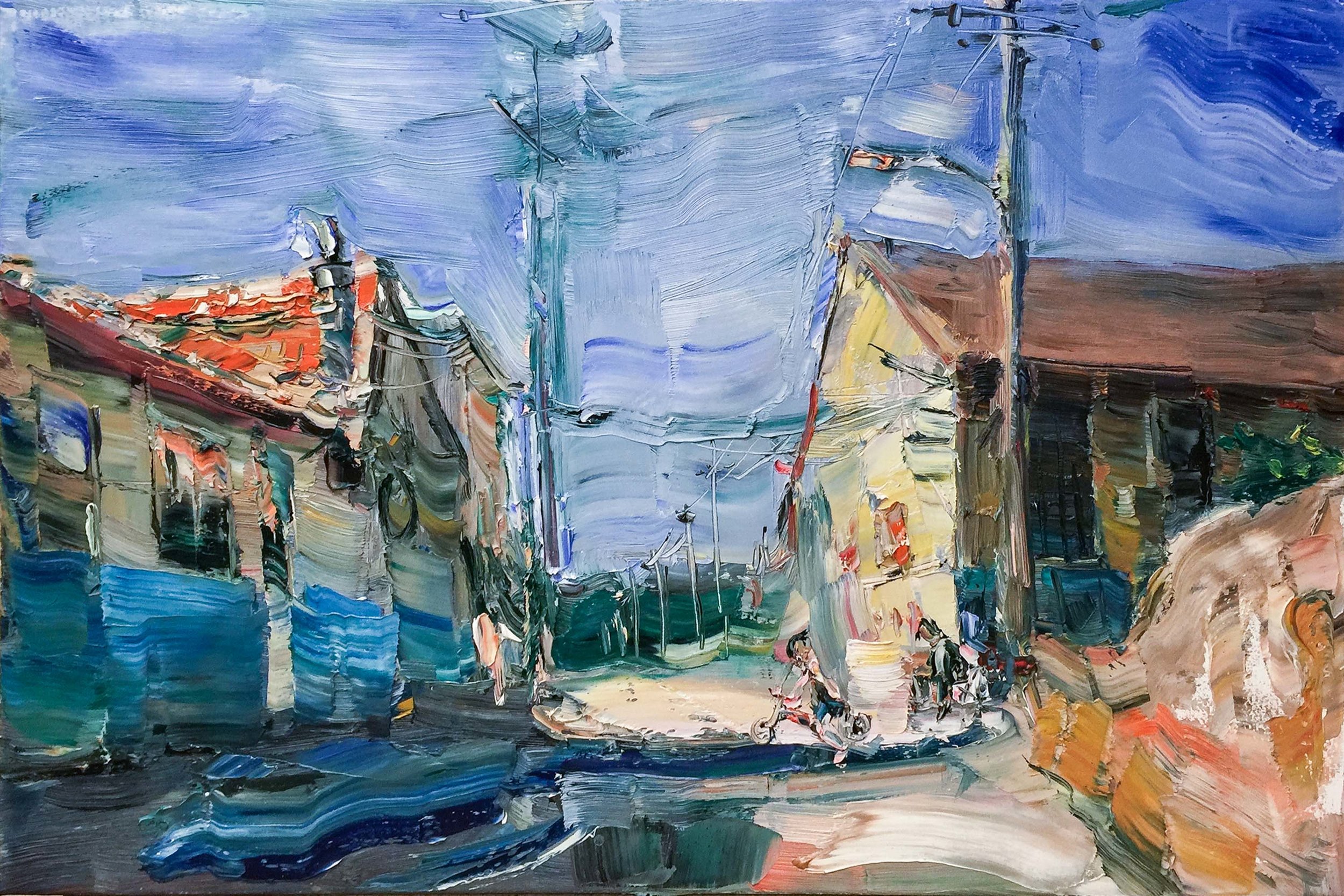  Oil on canvas,  40 x 60 cm   