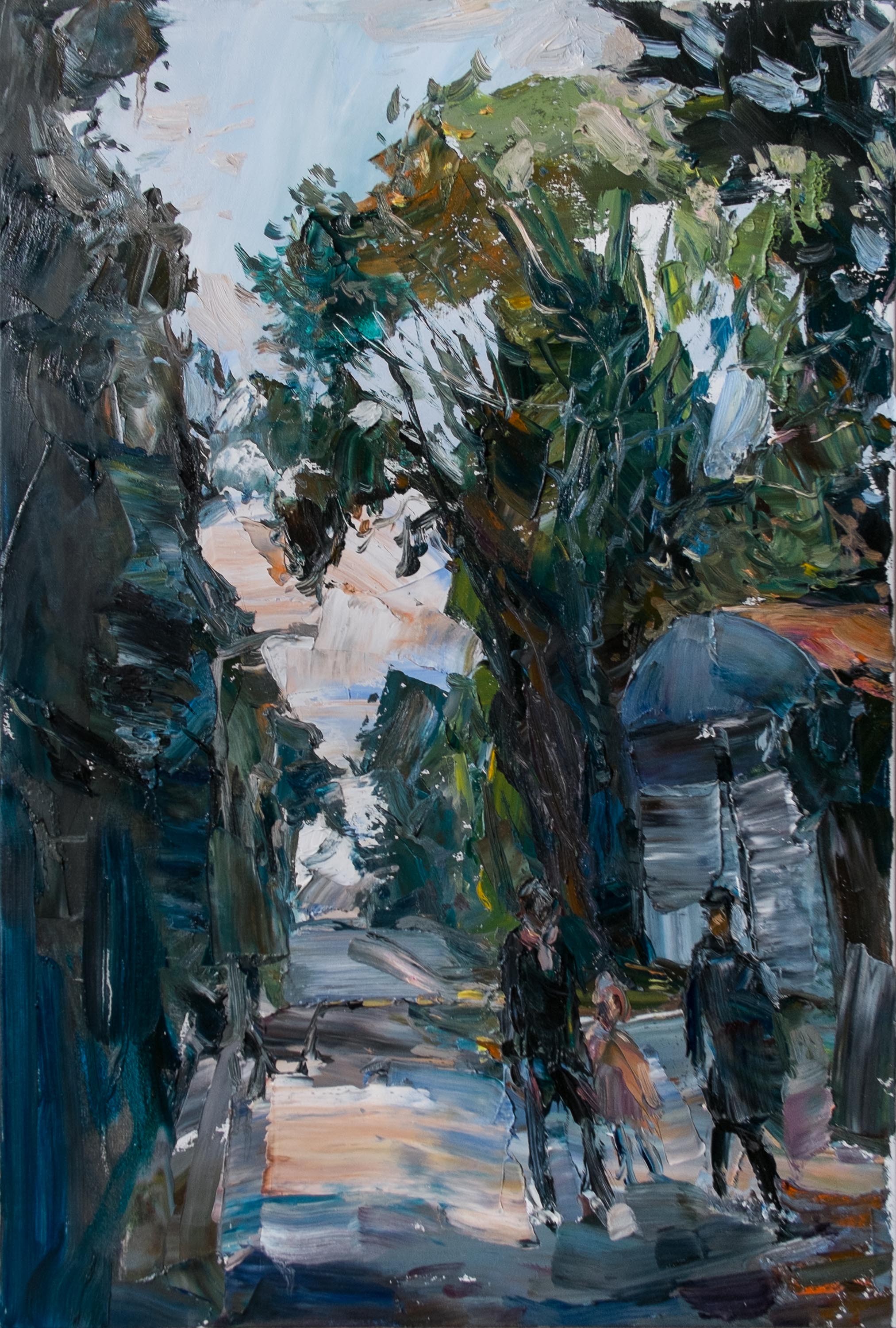  Oil on canvas,  60 x 40 cm   