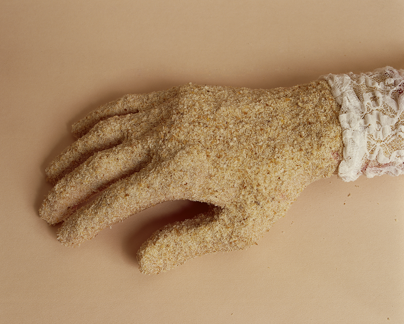 Crumbed Hand, 1998