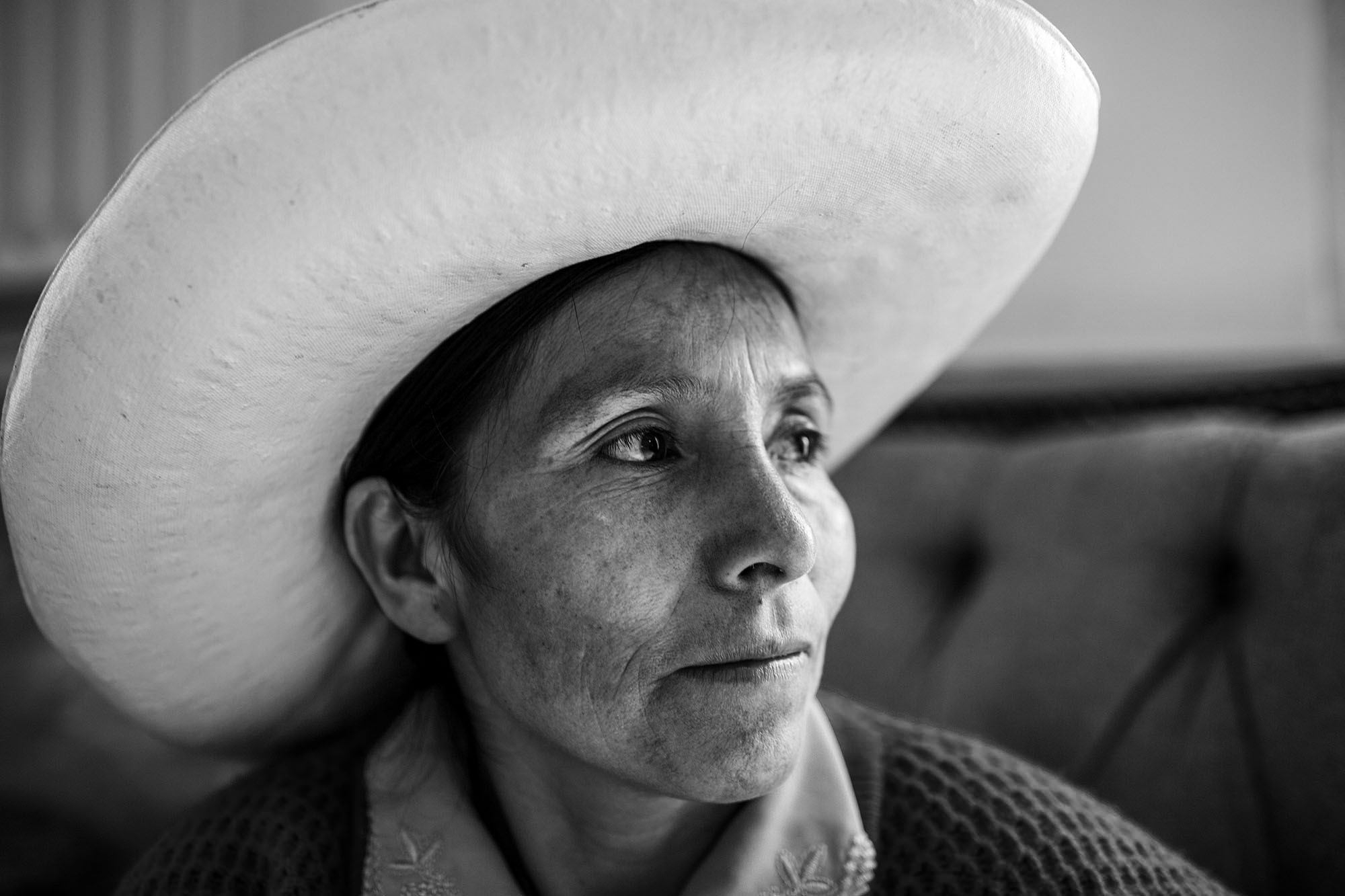   Máxima Acuña de Chaupe, winner of the Goldman Environmental Prize, became a symbol of resistance refusing to sell her 60-acre of land in Perú to the largest gold-mining project in South America.  