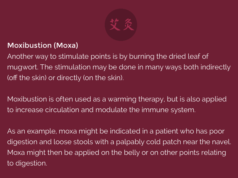 Moxibustion