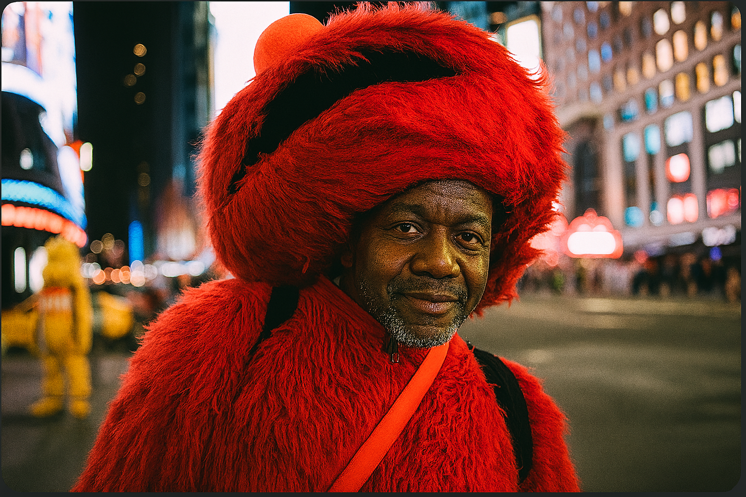 Times Square Elmo Loves You