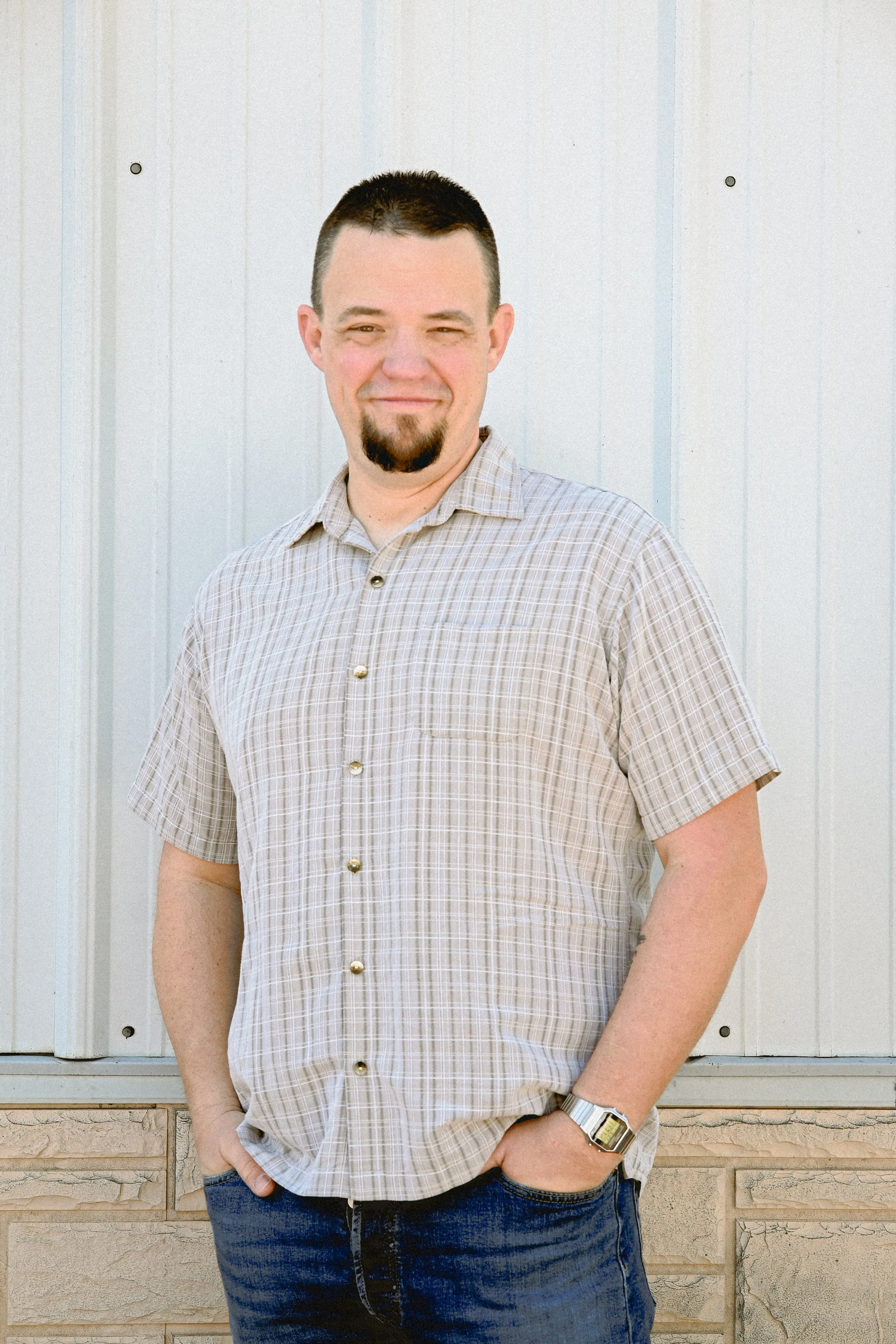 Pastor Layne McGinnis, founding and lead pastor at Prairie Crossing Church.