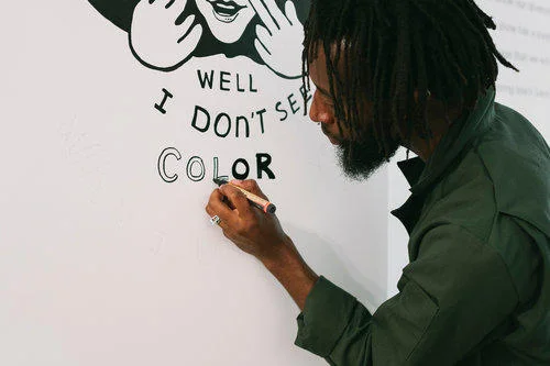 Joonbug at Black Mail Collective exhibition