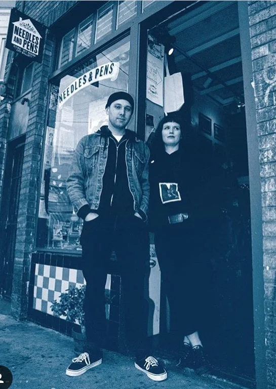   Needles and Pens for Noisepop Blog  