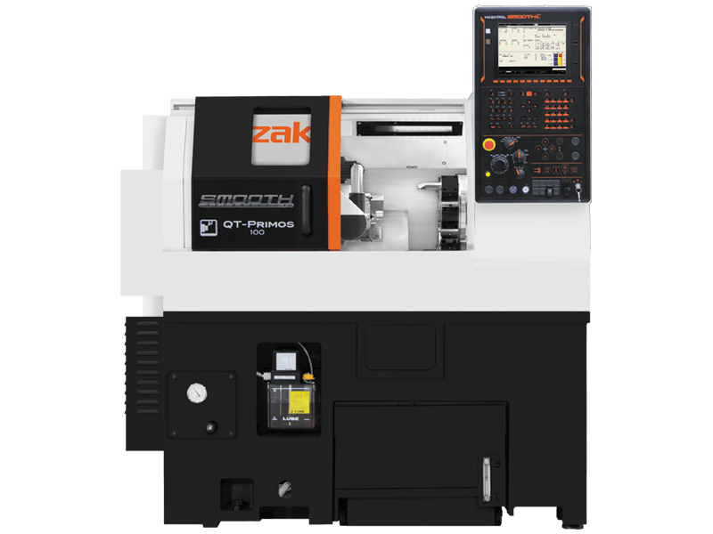 MAzak QTP100S: 2-axis 6" chuck cnc lathe