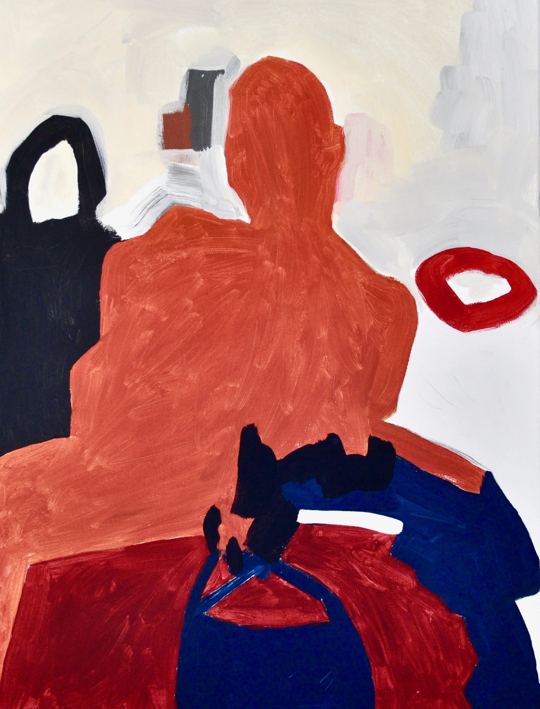 Untitled Orange Figure (2017)