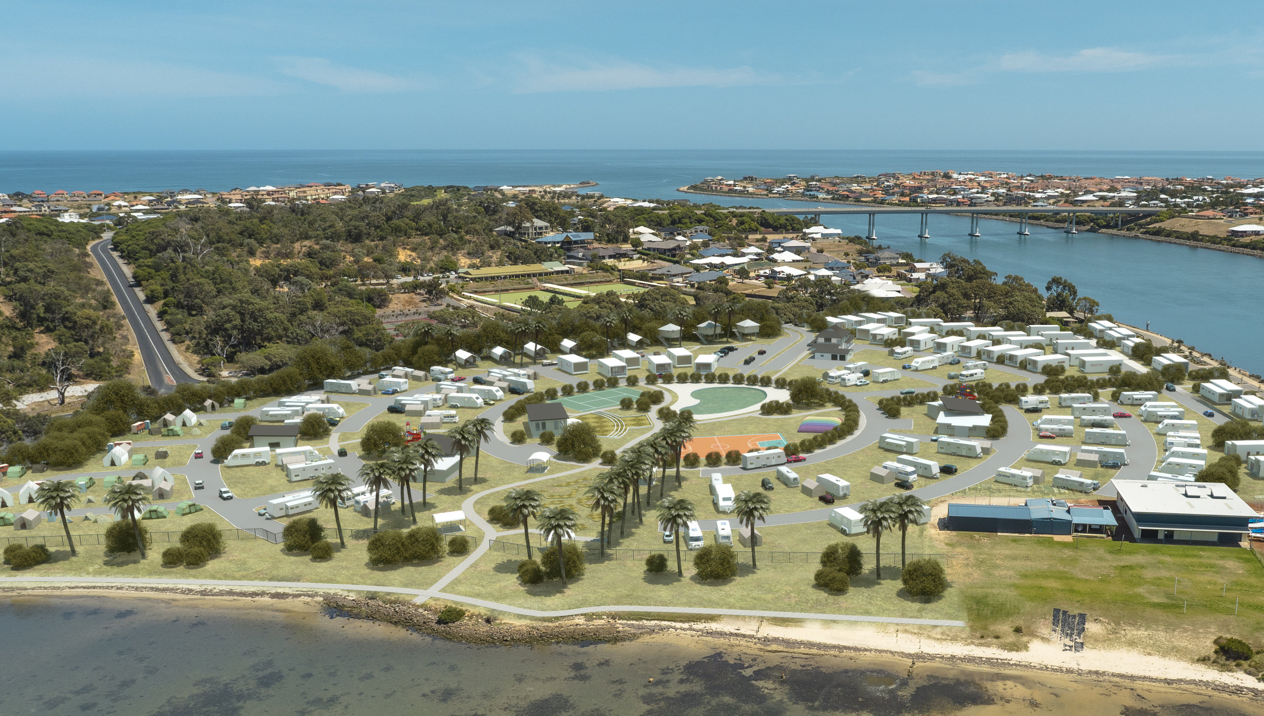 Innovative Tourist Caravan Park Designs