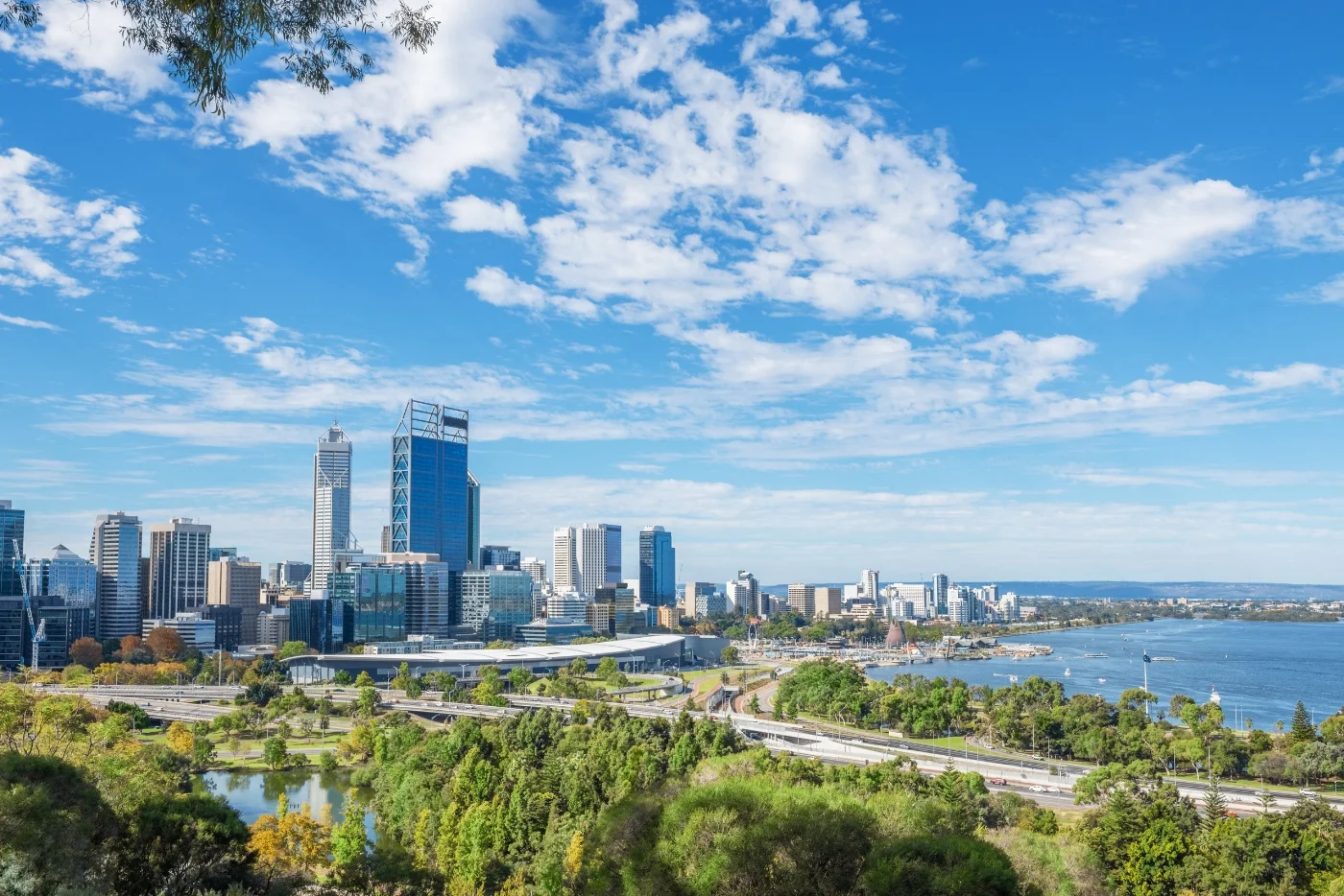 Perth City Skyline