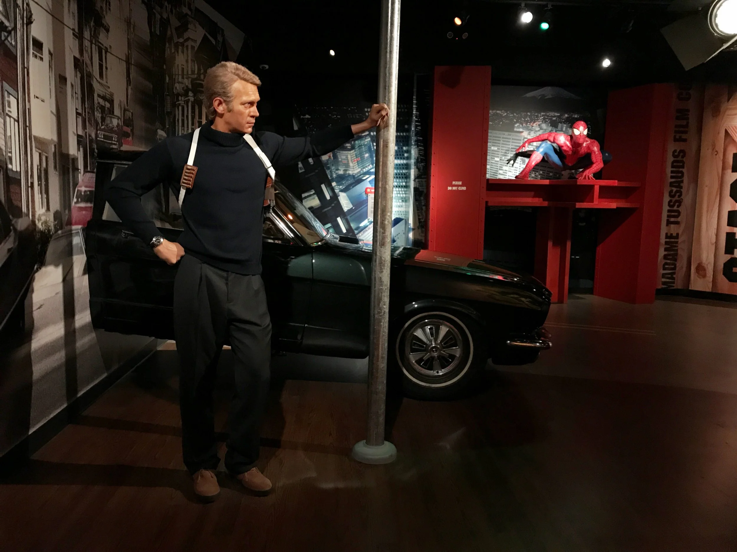 Steve McQueen & Spiderman