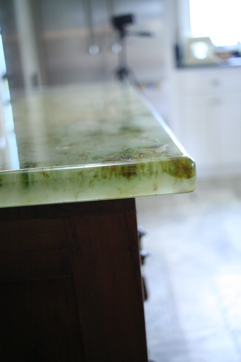 Evolution Glass Countertops And Tables From Recycled Glass