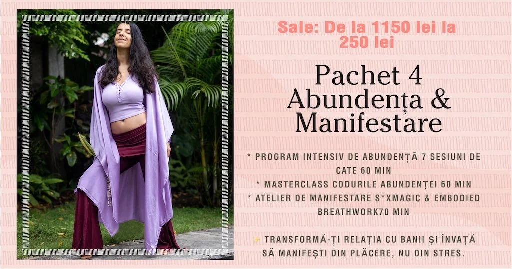 Black Friday la Pachetele de Feminitate - 250 lei/fiecare 