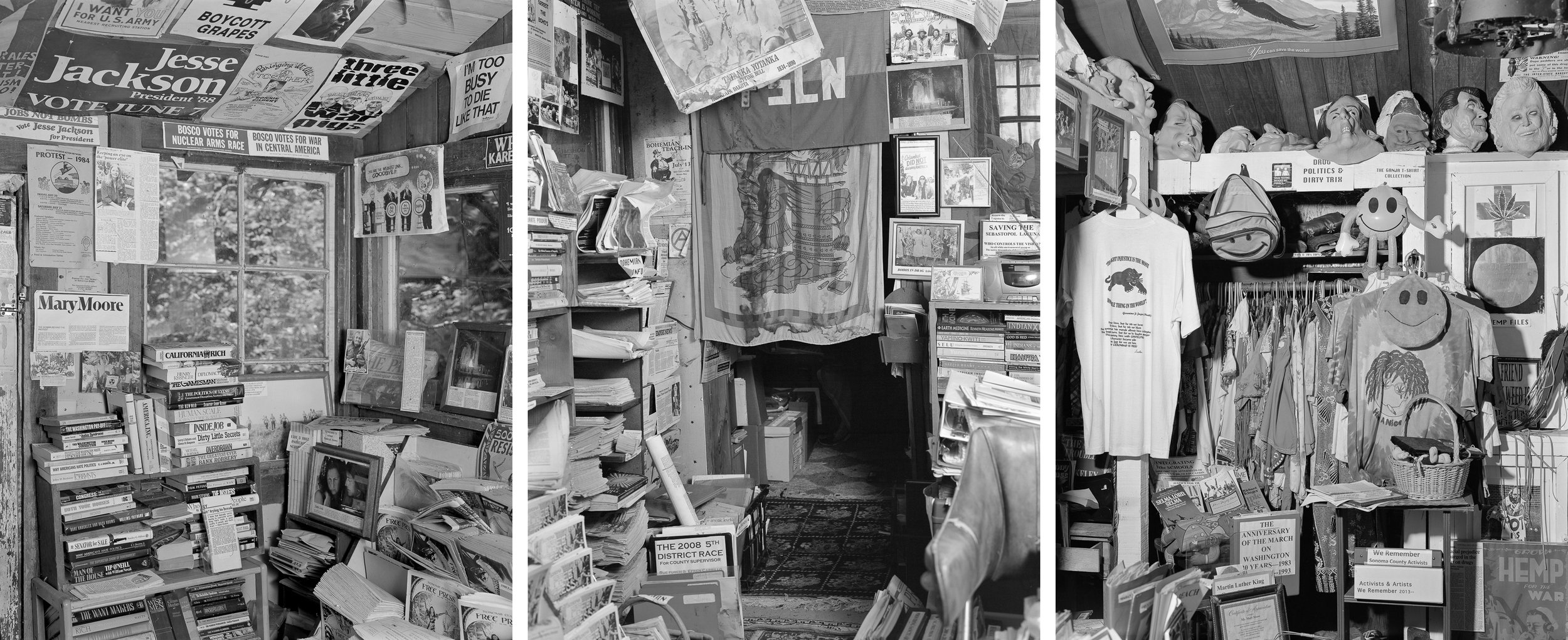Mary's protests cabins