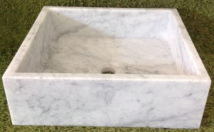 Carrara White Square