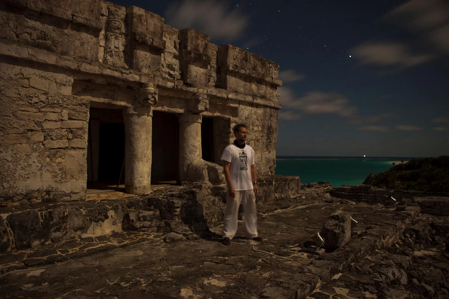 Th Wind pyramid in Tulum / Mexico 31.12.2012