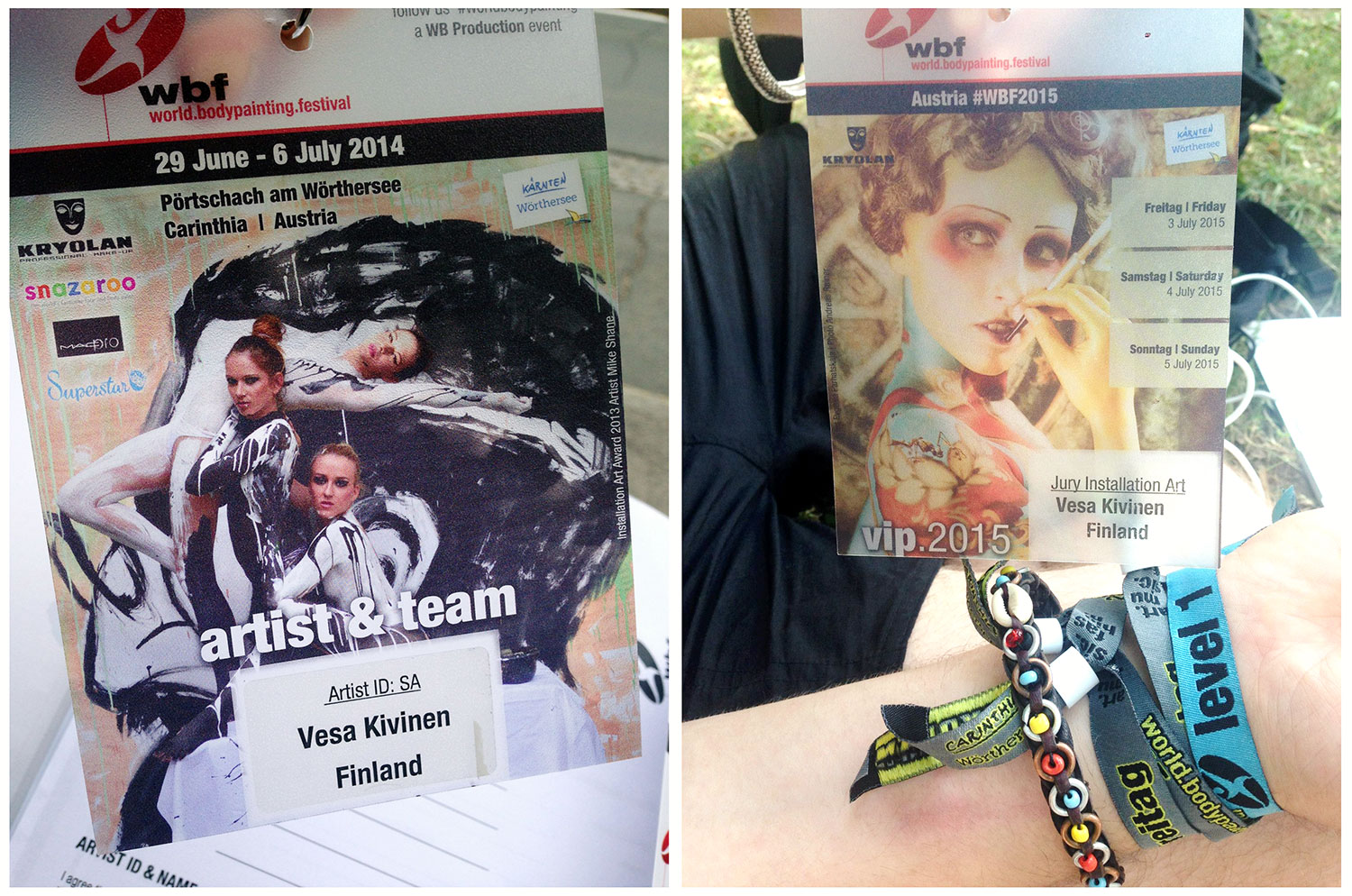 From an artist to a judge in a year at the WBF / Austria