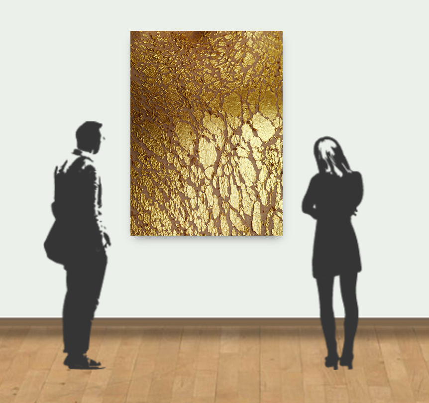 GOLD FLAKES purchase art