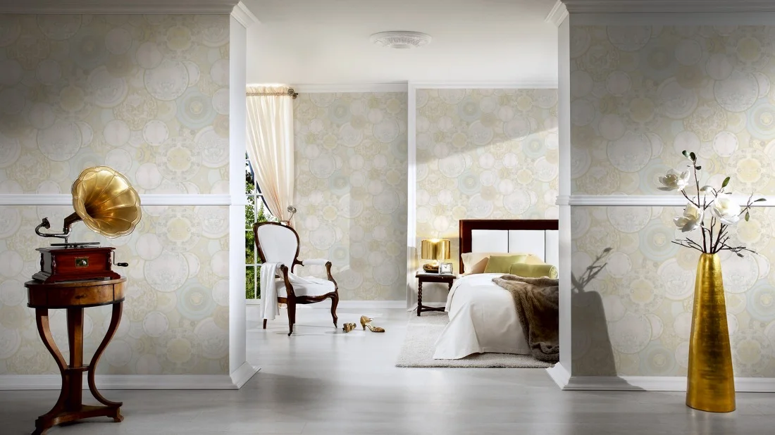 Versace Les Etoiles de la Mer 2 Motif Wallpaper 349012