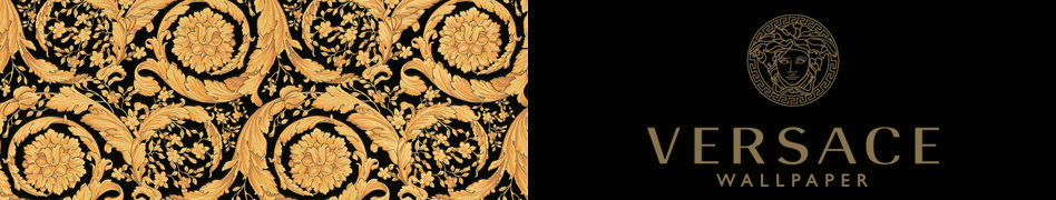 Versace Greek Key Black Wallpaper — Home Decor Hull Limited