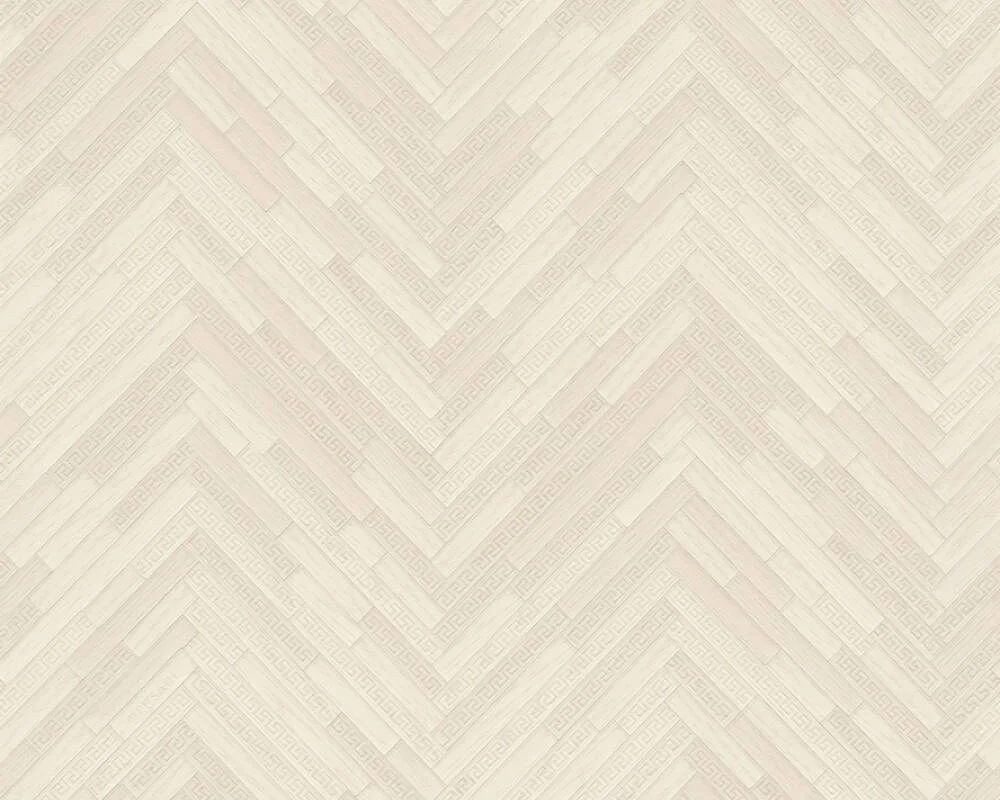 Copy of Versace IV - Eterno Tile Beige & Cream Wallpaper 370515