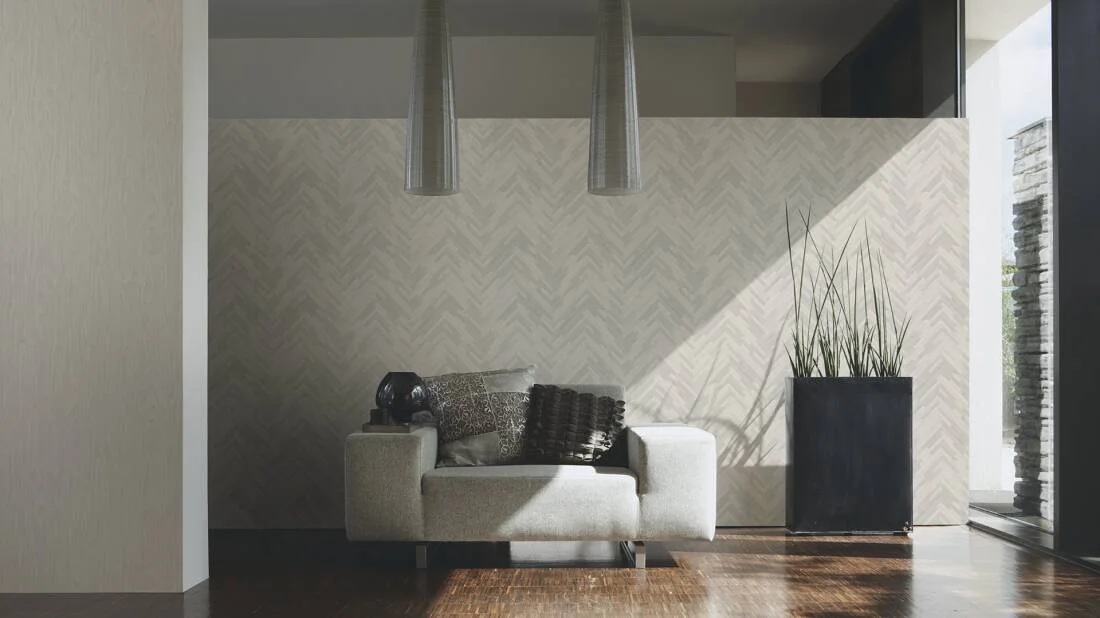 Versace IV - Eterno Tile White & Grey Wallpaper 370511