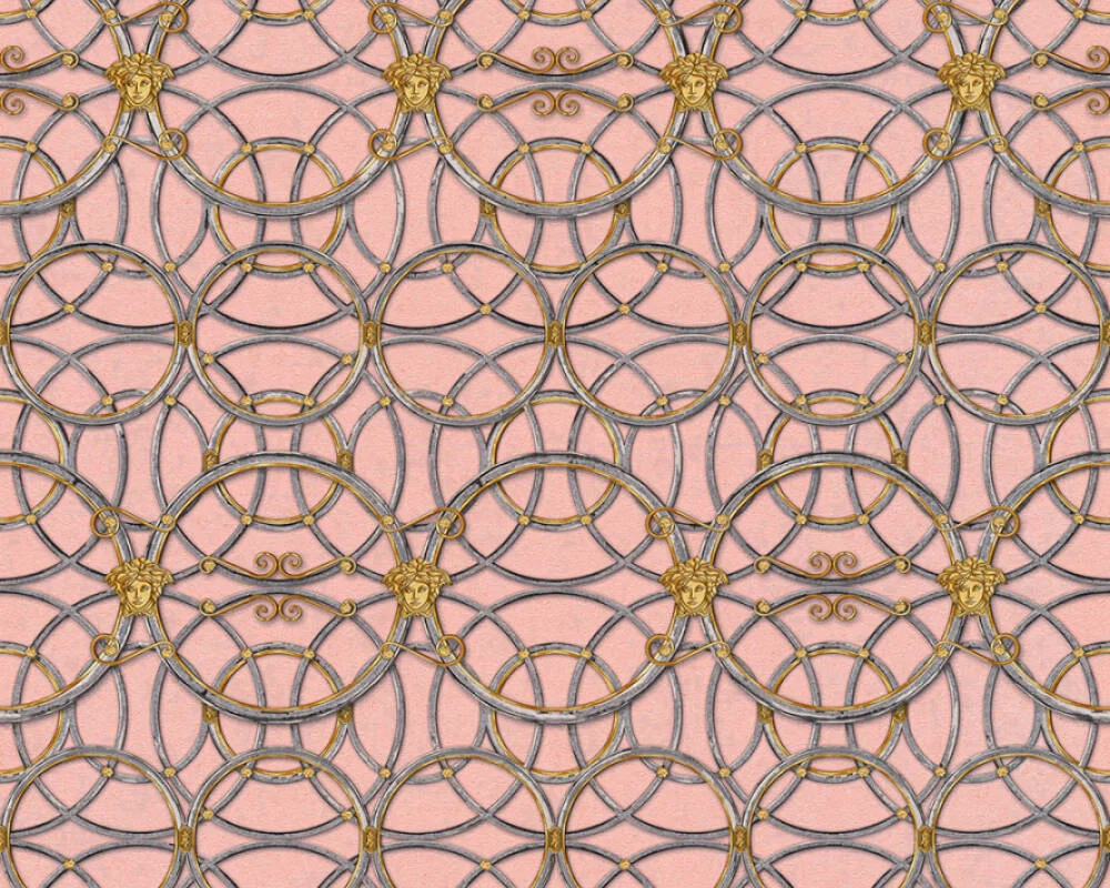 Versace IV - La Scala Del Palazzo Pink Wallpaper 370496