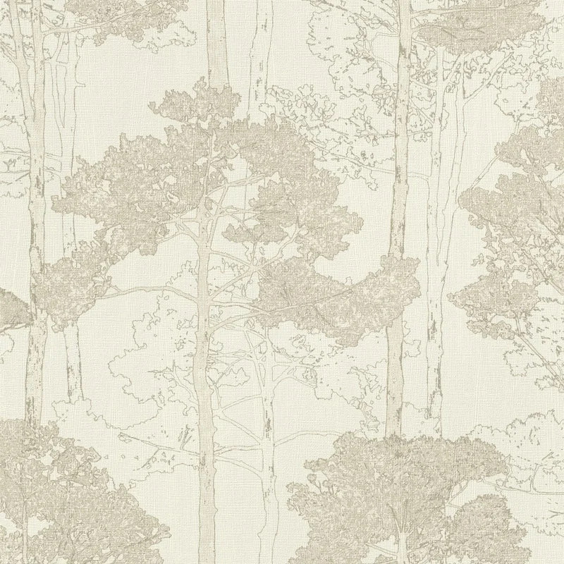 Hyde Park Rasch Wallpaper - Woodland - Beige - 410822