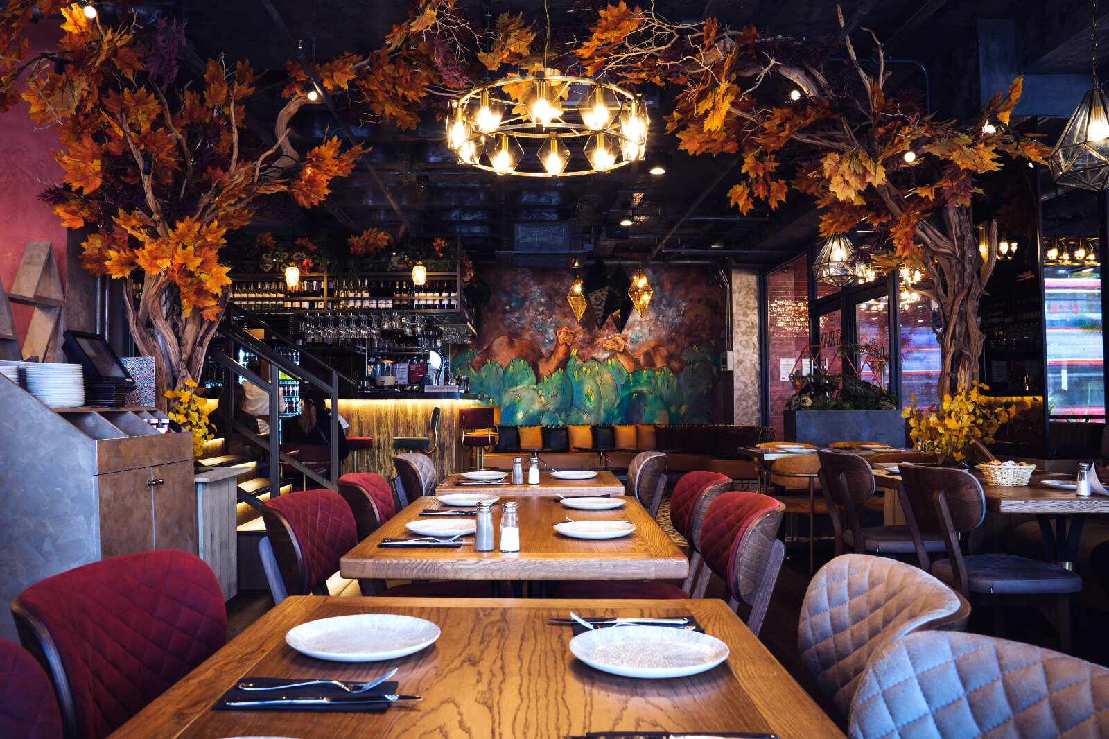 Colourful and Magical Restaurant Design