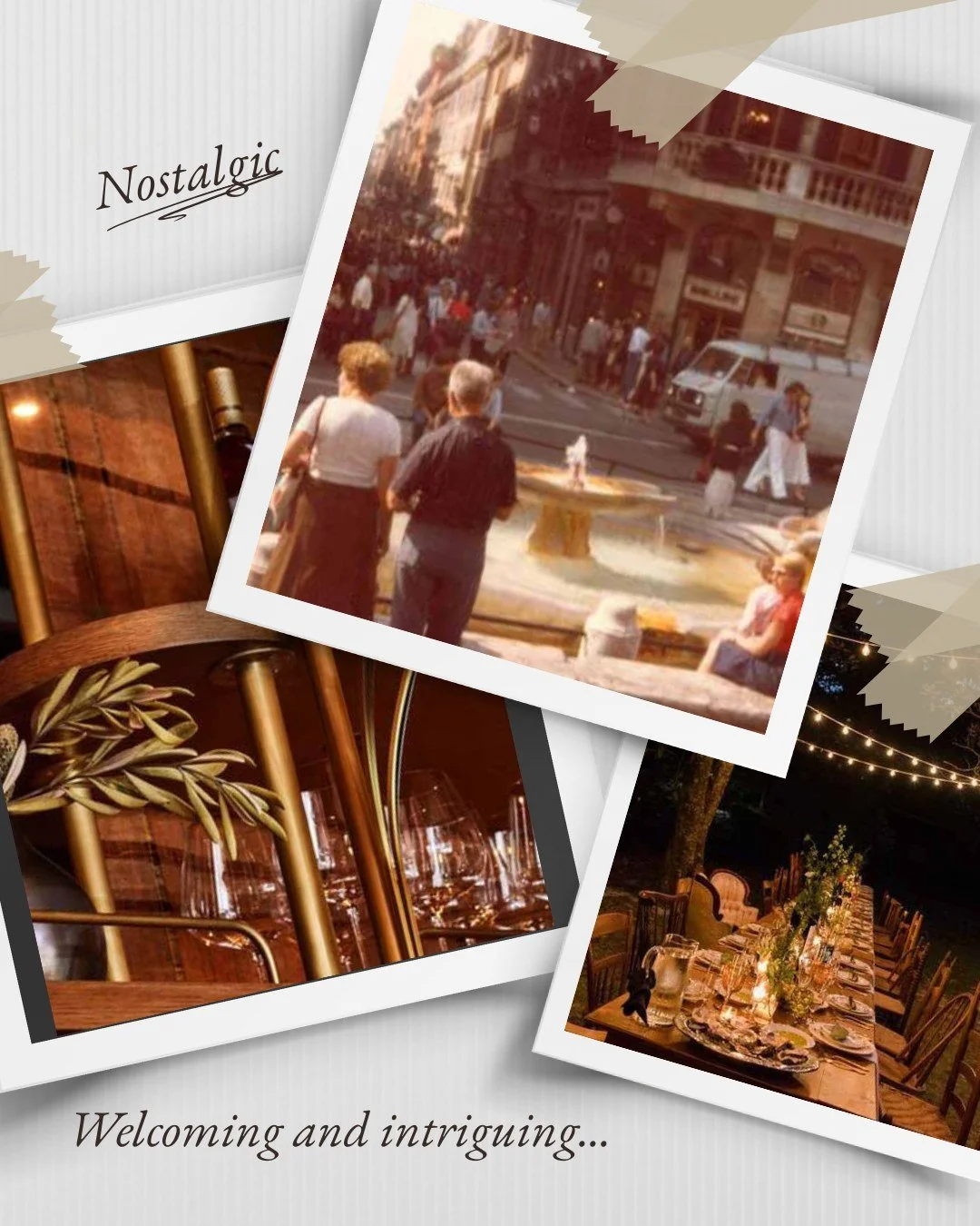 The pillars behind the concept. 🍝✨🇮🇹

This seventies-inspired Italian concept was designed to whisk guests straight into the warm embrace of vintage Italy, filled with charm, passion and a touch of effortless glamour.

The atmosphere is intentiona