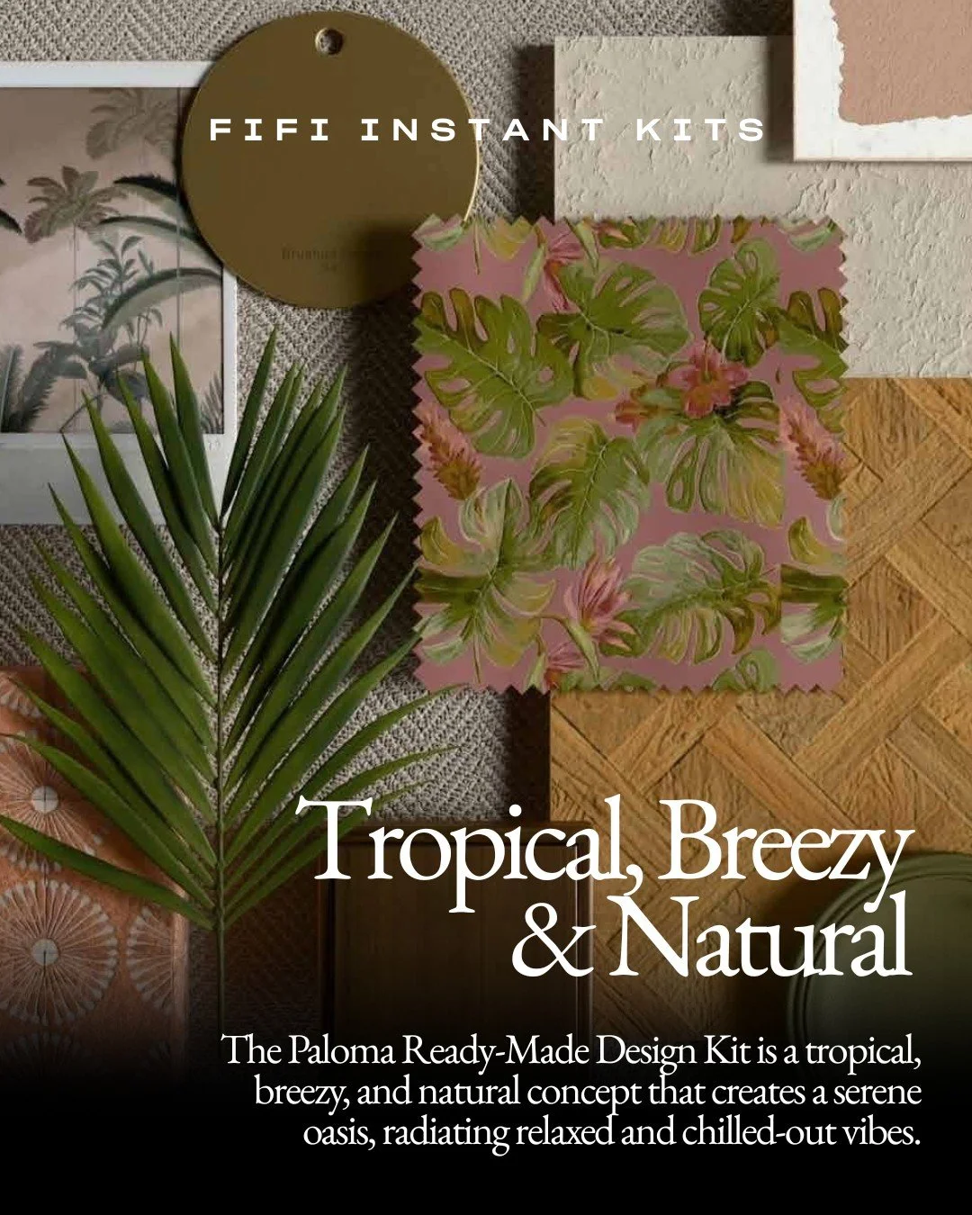 A tropical, breezy escape. 🌿🩷✨

It may be the middle of winter, but we're dreaming of tropical beach bars...

Meet Paloma, our Ready-Made Design Kit created to bring the soft, sunlit charm of a tropical oasis into contemporary hospitality spaces.

