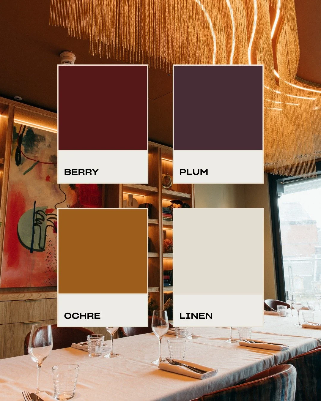 Let's take a closer look at the colour palette behind Crowded House. 🎨✨

Since opening its doors late last year, @thecrowdedhouse has brought an adaptable, buzzing space to Leeds, designed for culture, conversation, and connection that flows freely 