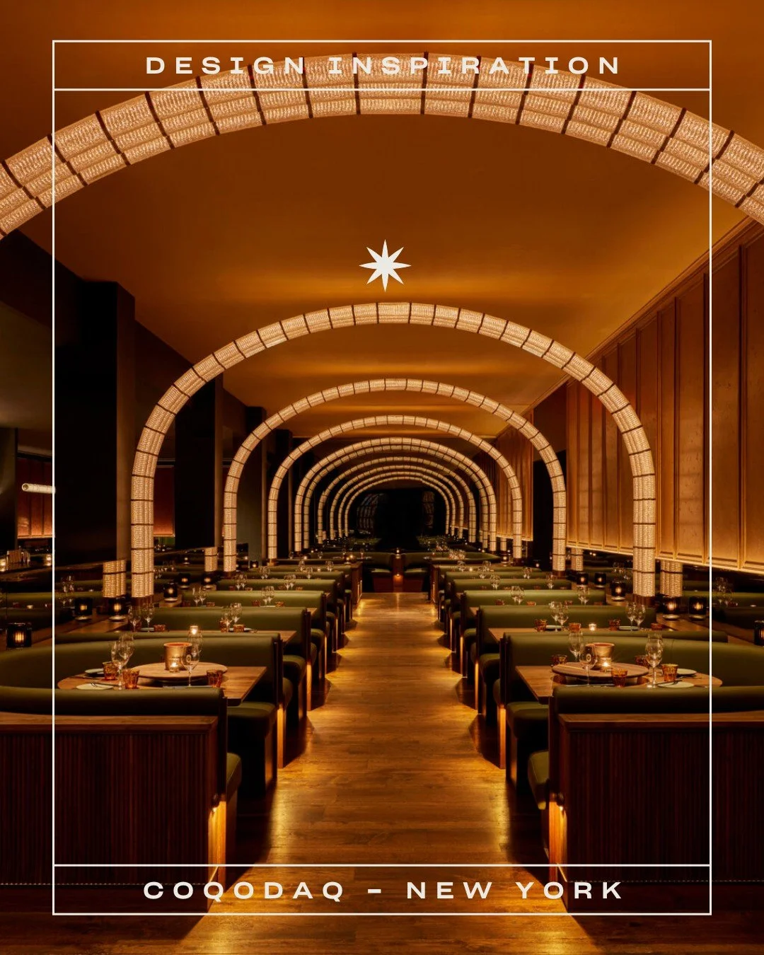 A feast for the eyes ✨

Introducing this week&rsquo;s design inspo, @coqodaq.

This bold fried chicken destination from Korean American restaurateur and CEO of @thegracioushospitality, Simon Kim, has firmly earned a place in our design inspo bank.

B