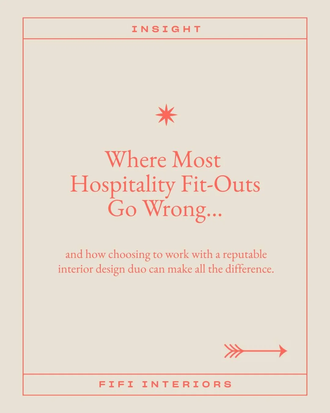 Hospitality spaces work harder than almost any other environment.

They need to look beautiful, function seamlessly, withstand constant daily use and be comfortable and appealing enough to keep people coming back.

Yet many fit-outs fall short becaus