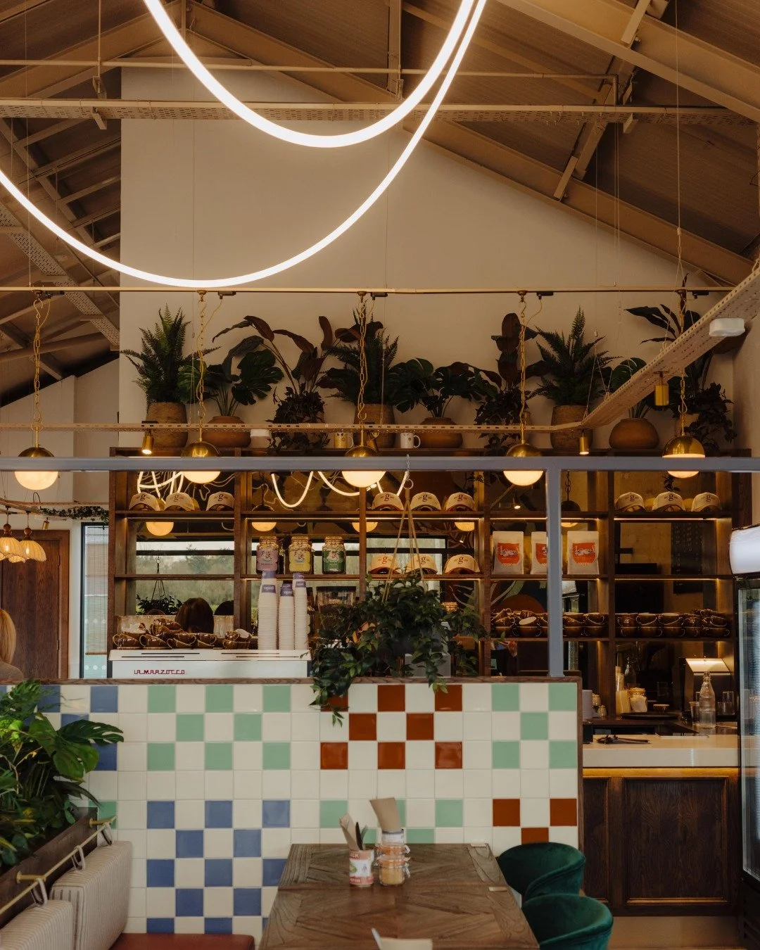 Wave hello to our most recent completed project, @gandiesuk. ☕️👋🏼

It&rsquo;s been a real joy working with the team at Gandies to bring their vision of a coffeehouse and community hub to life.

Located in Kempsey, Worcestershire, this gorgeous spac