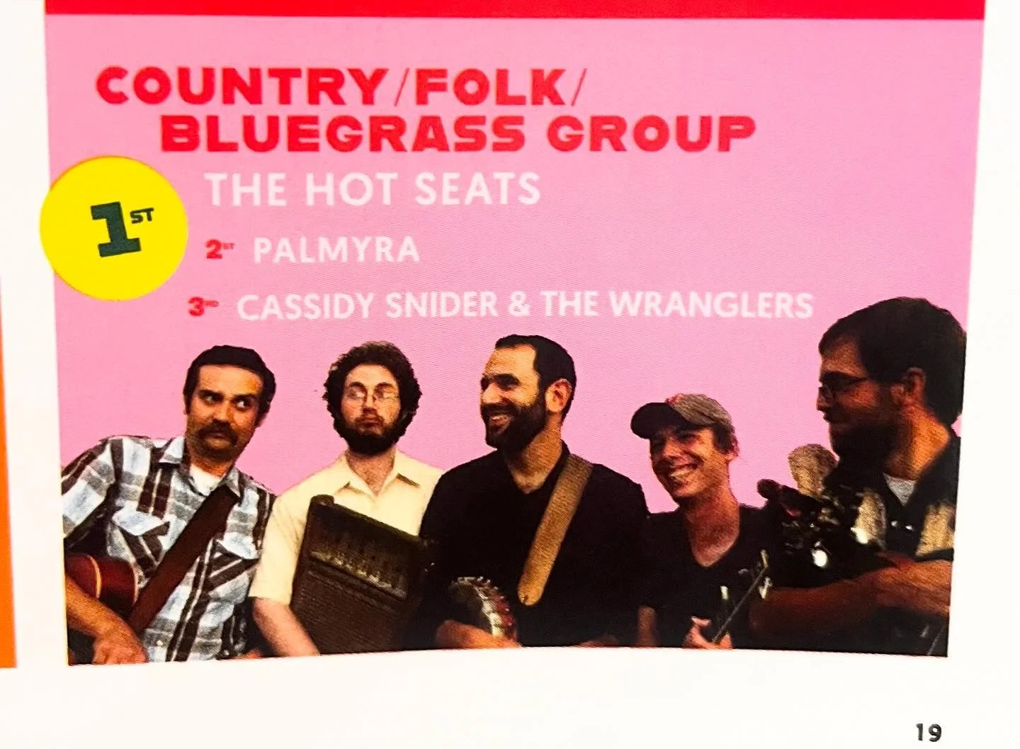 Thanks to all the readers of @styleweekly for the confidence in our stringbandy intentions! 

Come celebrate our trad country bona fides at @revelerexperiences on July 17 with the @rumbletrio while we pay honor to one of the best albums ever recorded