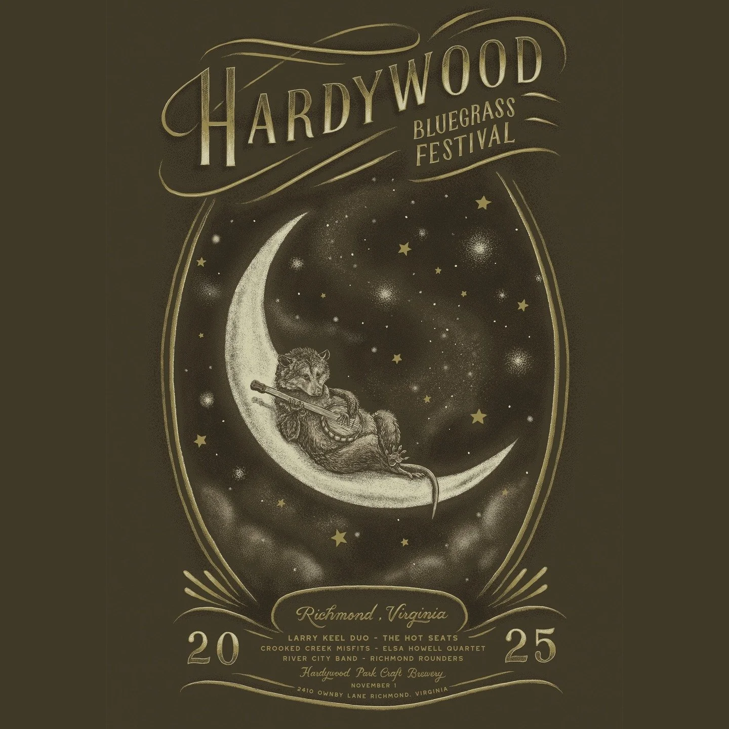 We are looking forward to another great Fall edition of the Hardywood (Ownby Lane location) Bluegrass(ish) Festival!

THIS Saturday, 11/1/25!

2:15 - 3:00: Richmond Rounders
3:15 - 4:15: River City Band @river_city_band 
4:30 - 5:30 - Crooked Creek M