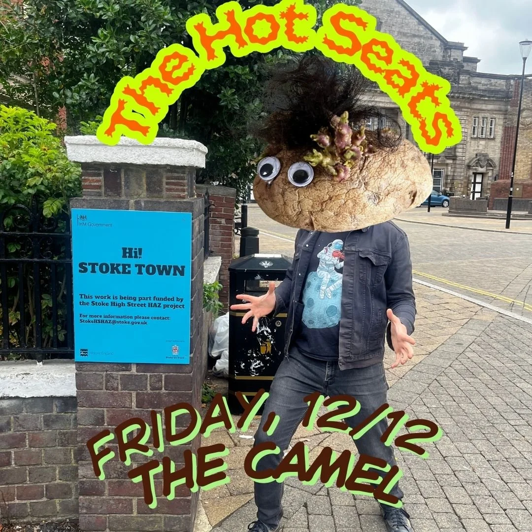 Come get stoked with Rudy (pictured) and the rest of us this Friday, 12/12 for our final public thing of the year!

The you can stick around for @thelocalhoneys who go on at 9pm!

Friday 12/12/25
The Camel - 1621 W Broad St, RVA
6-8pm
Free, babyyyyyy