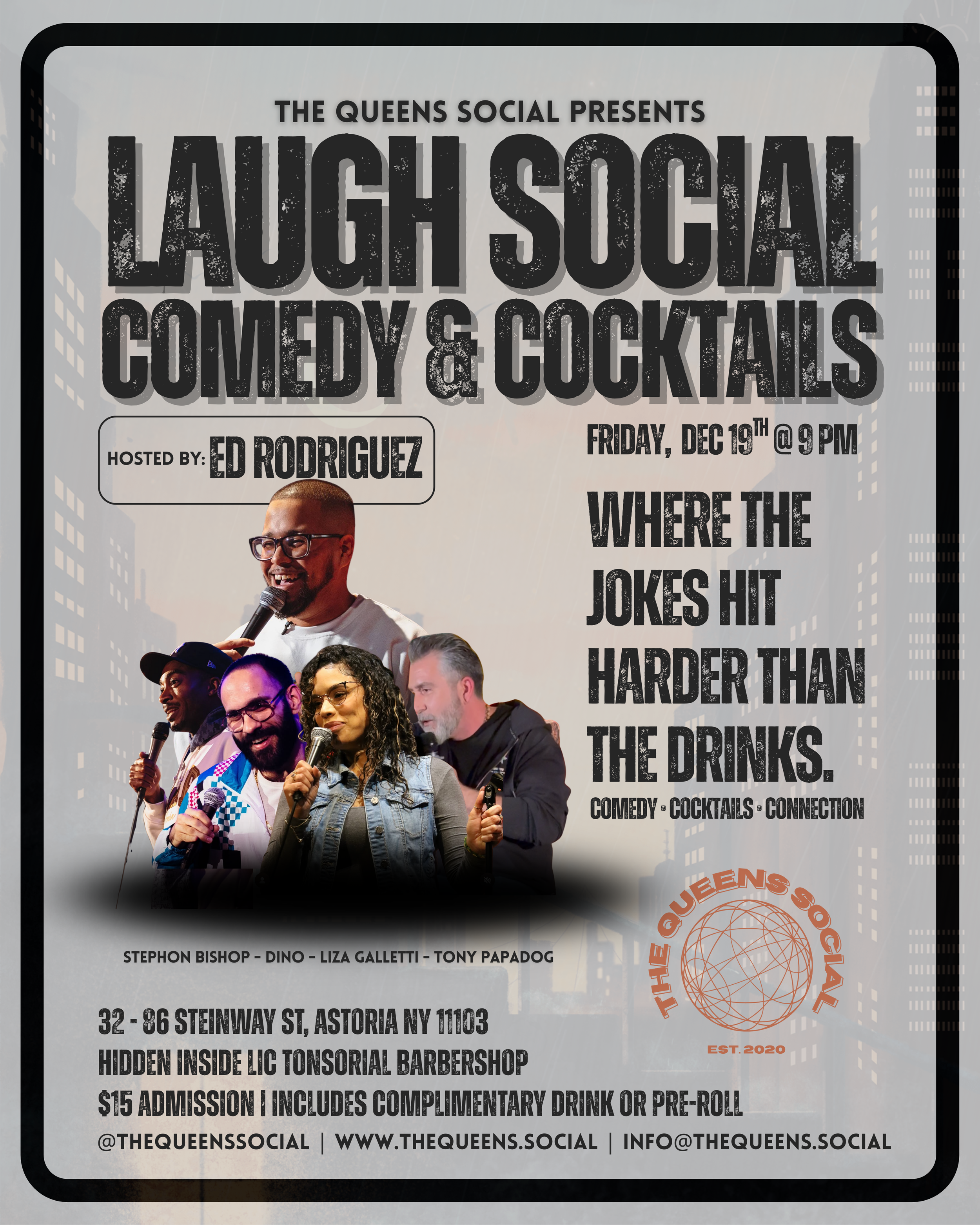 Laugh Social: Comedy &amp; Cocktails