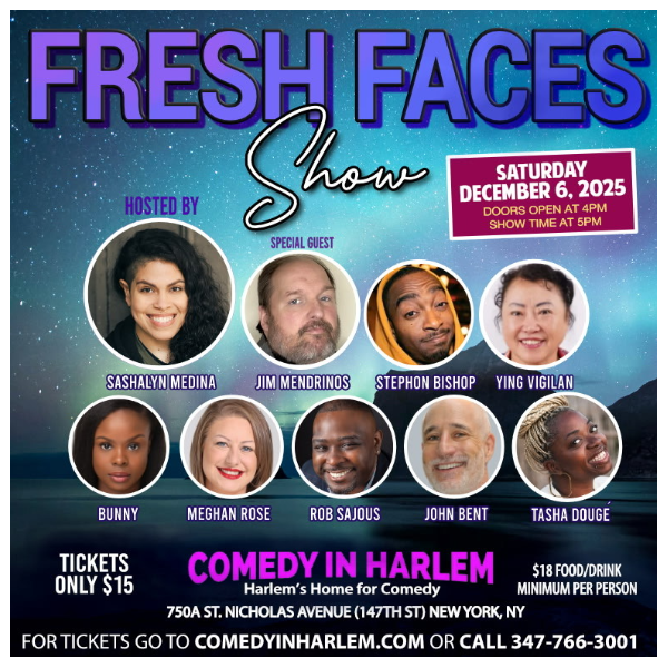 Fresh Faces Comedy Show