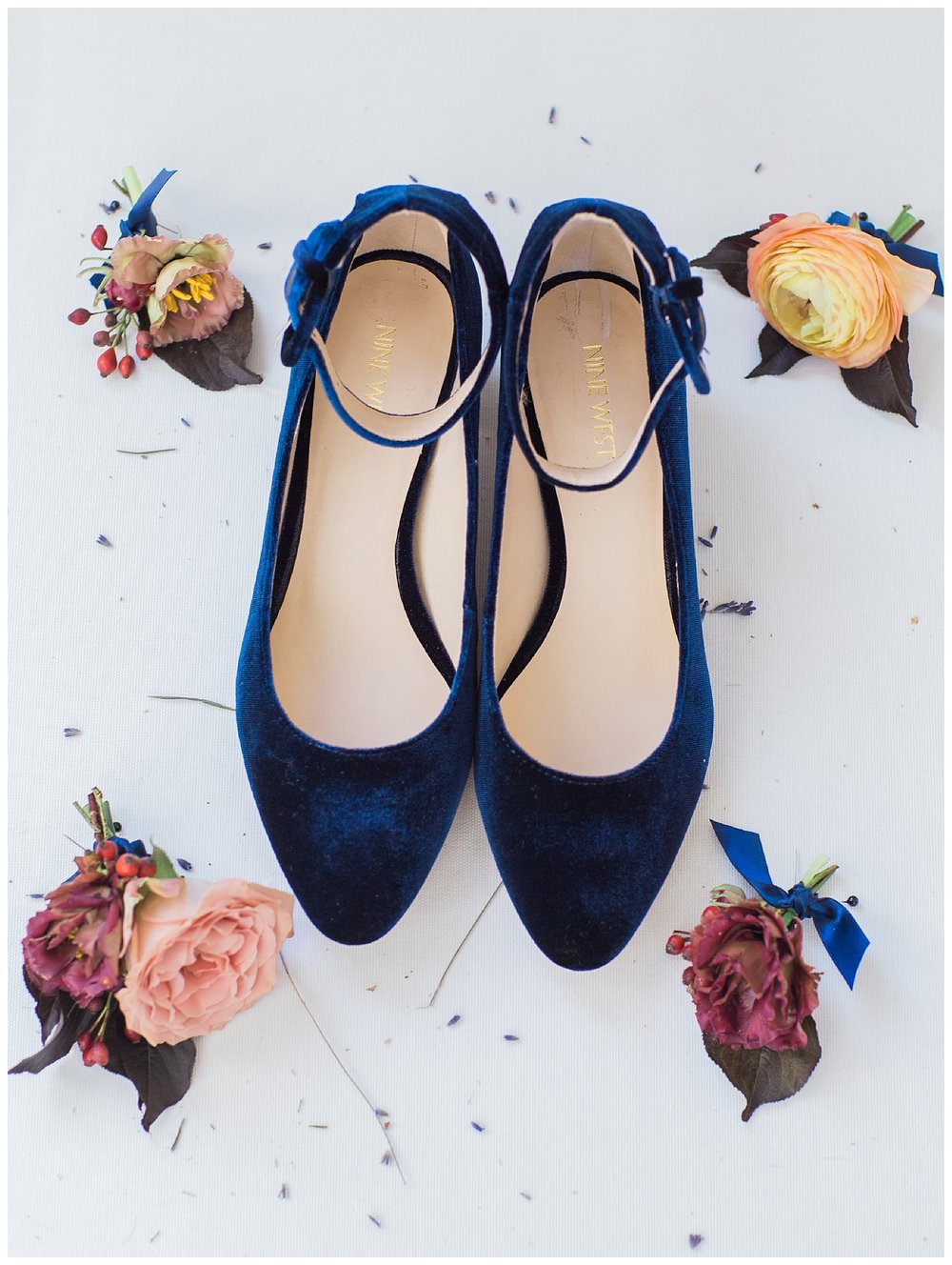 Blue Wedding shoes