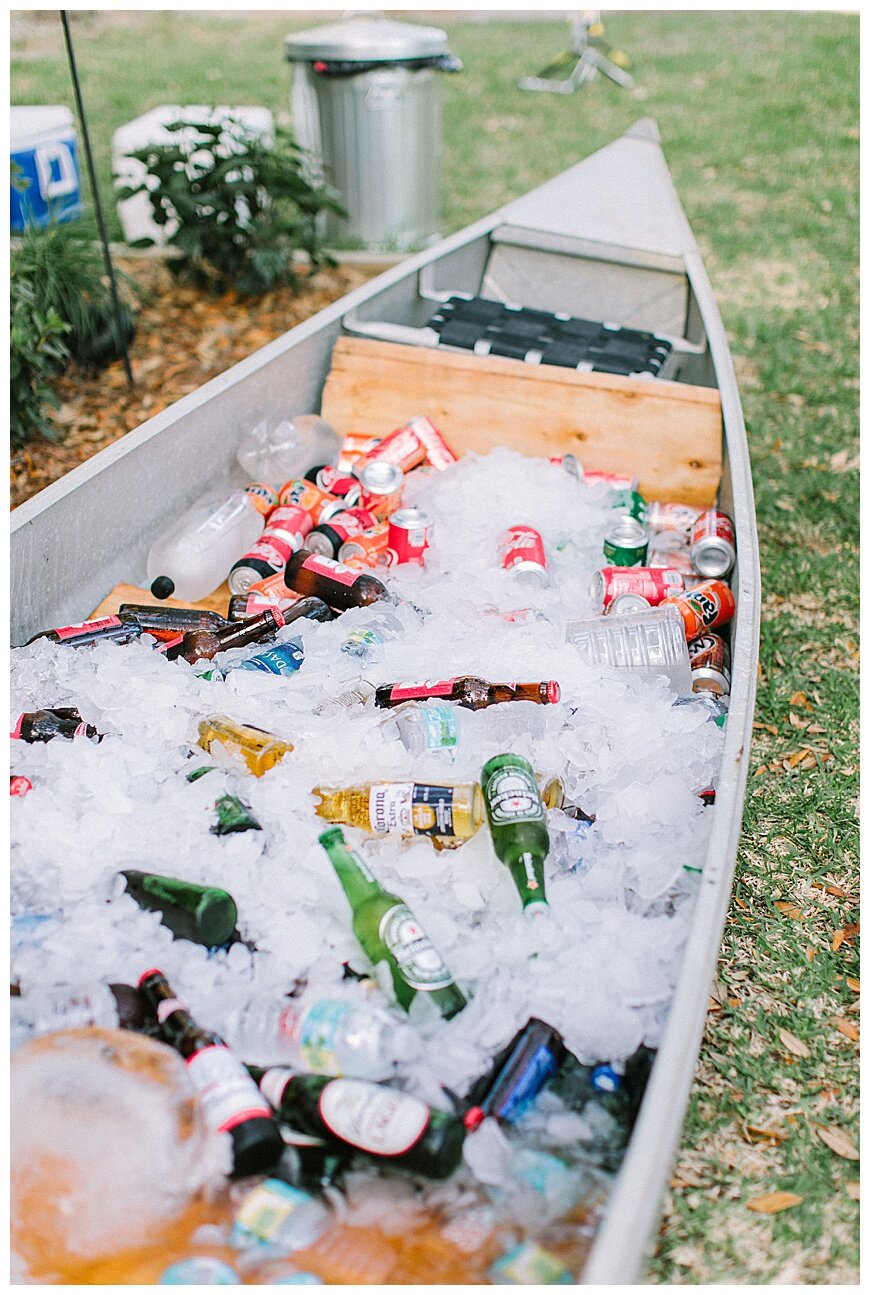   Who doesn’t want a boat load of drinks at their wedding? (;  