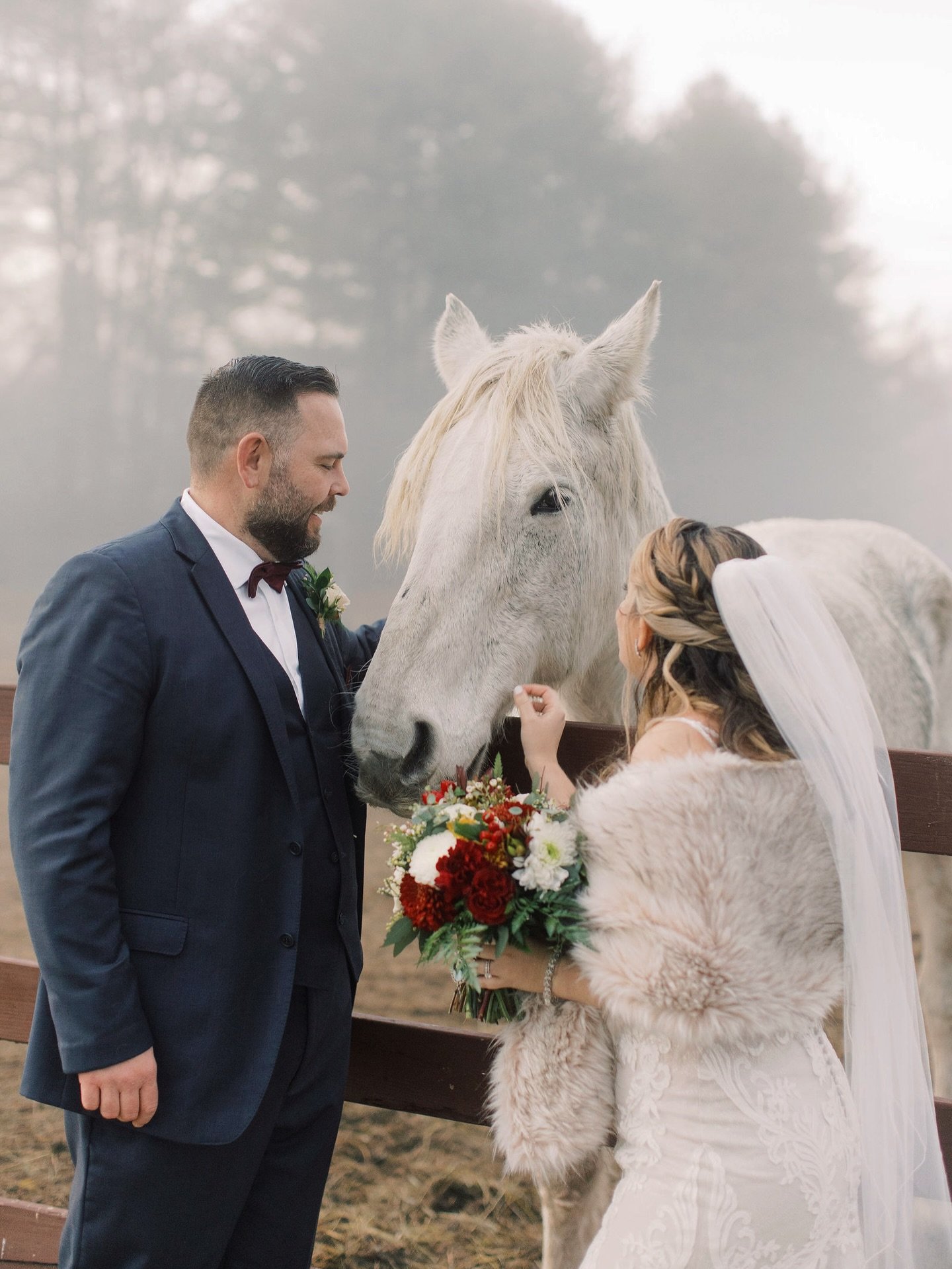 A cold and foggy day in the mountains of Asheville, NC 4 years ago today. Happy anniversary Trish + Ryan! 🥂 
.
.
#jacksonvilleweddingphotographer #ashevilleweddingphotographer #destinationweddingphotographer #atlantaweddingphotographer