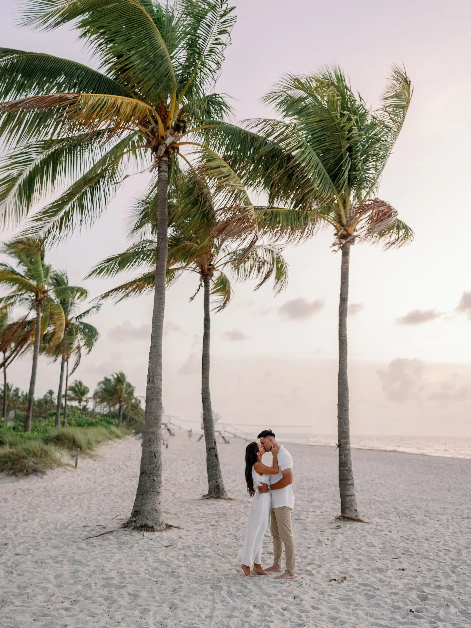 I had so much fun with Cierra + Charl in Fort Lauderdale for their engagement session and I am beyond excited for their wedding day next year at @eppingforestyachtclub with the best @uncorkedoccasions! 💗 
.
.
#miamiweddingphotographer #jacksonvillew