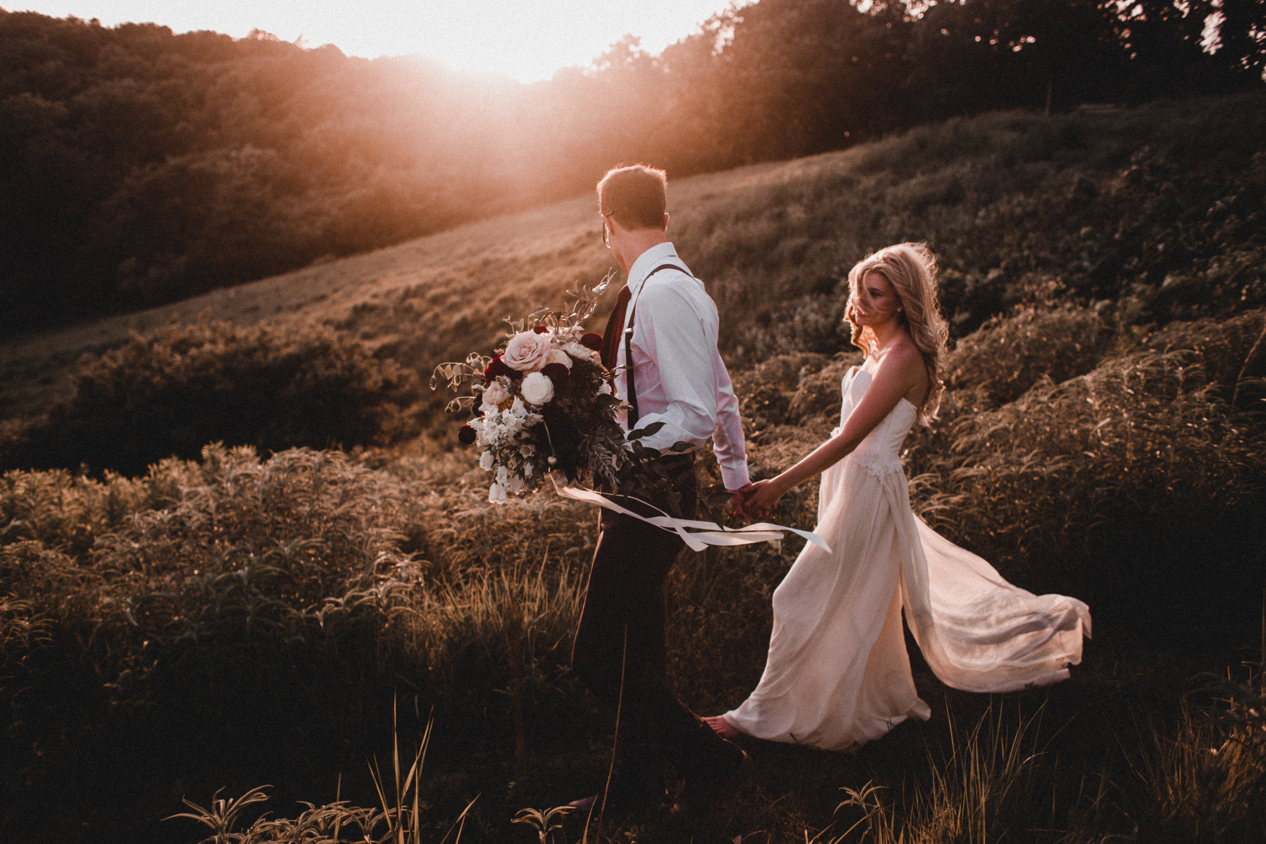 A MOODY AND ROMANTIC OMAHA BRIDAL SHOOT