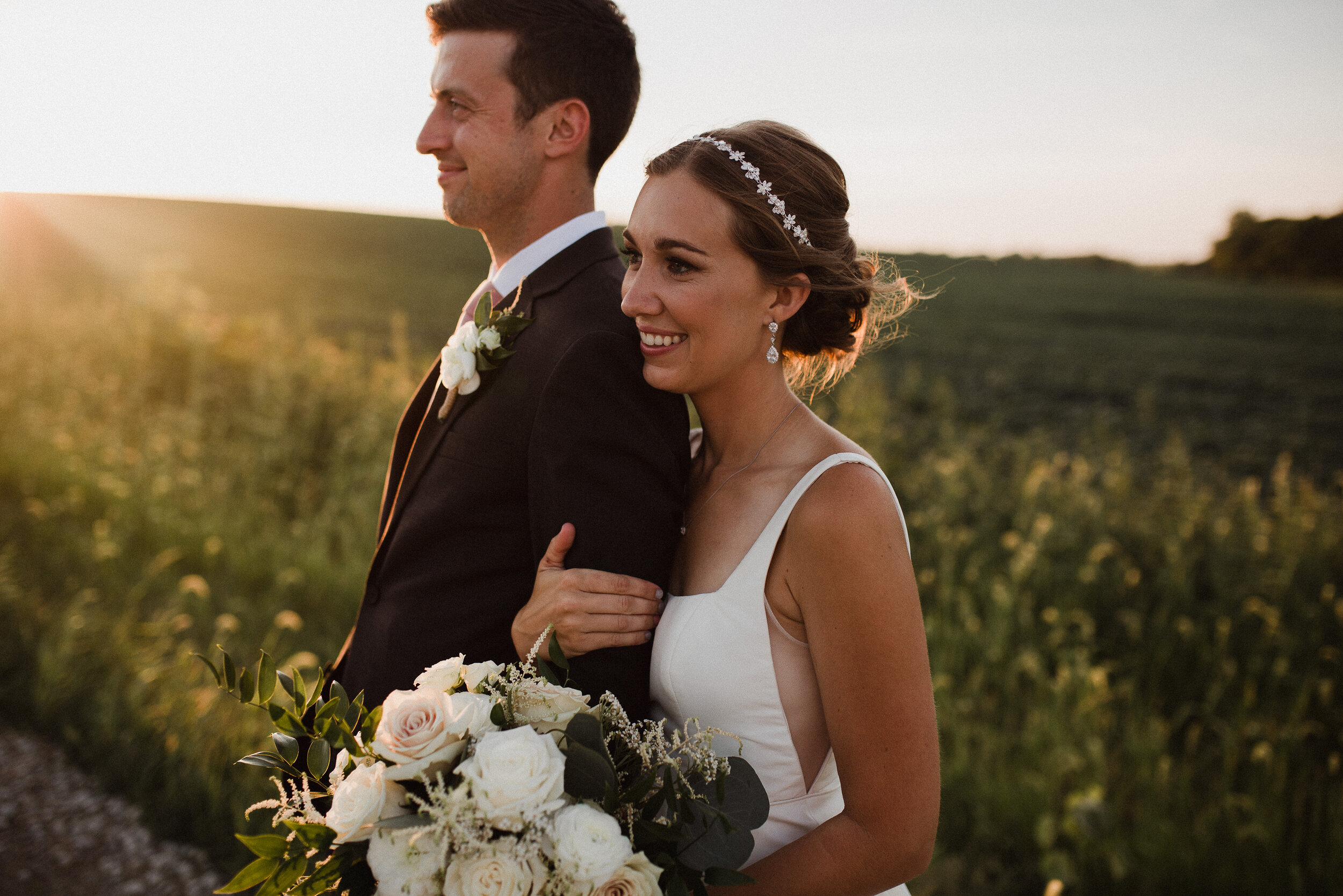 EMMA AND TREVOR / HEARTLAND COUNTRY BARN WEDDING