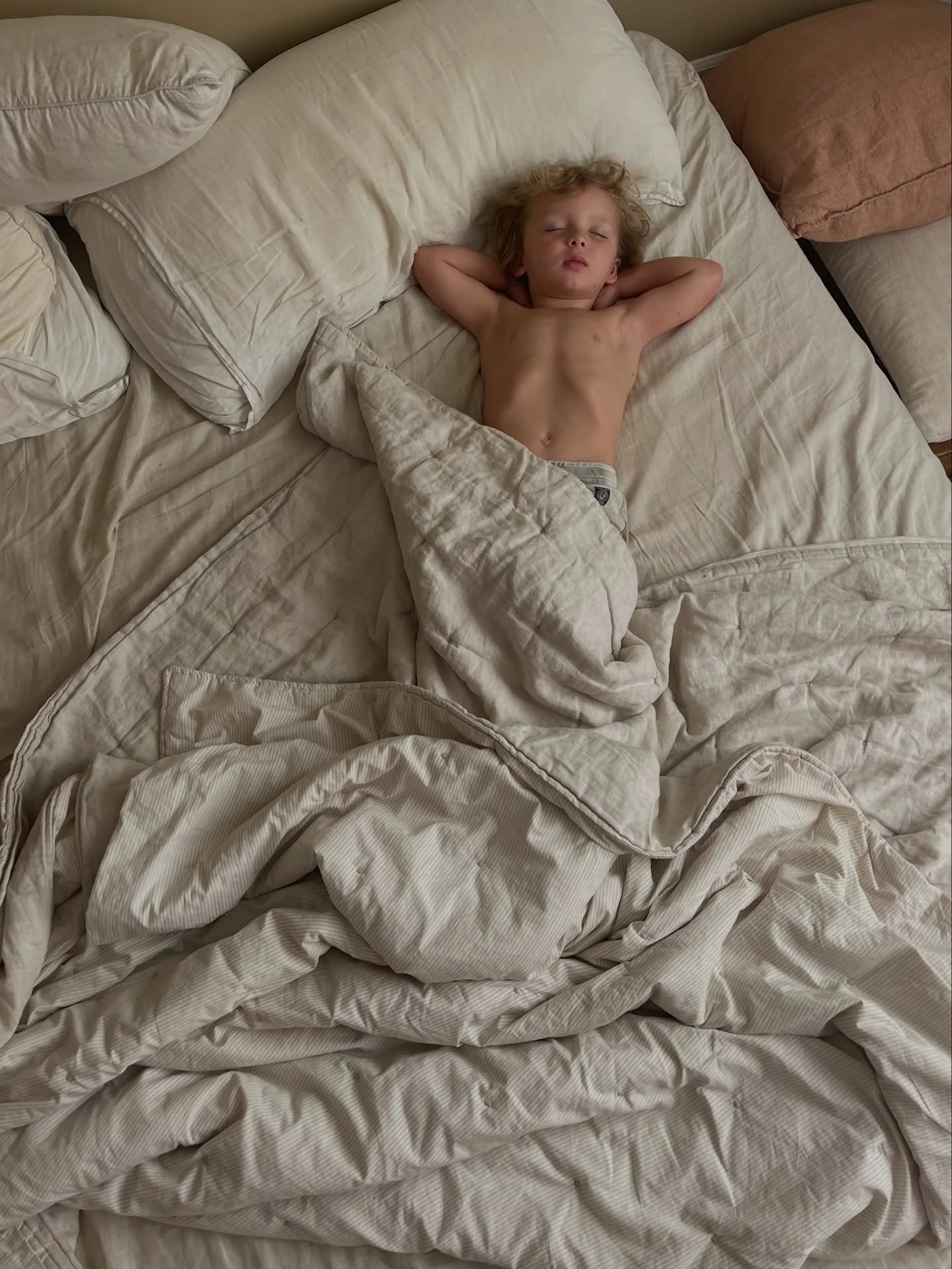 Sleeping is spiritual. in Vedic philosophy, spirituality is defined by an experience that is not bound by the confines of material constraints.

With that being said, philosophically, sleeping is characterized by many subtle shades of meaning. If we 